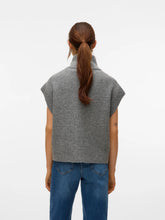 Vero Moda Bang Knitted Vest - Grey Melange